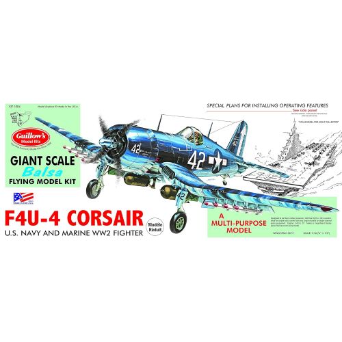  Guillows Vought F4U-4 Corsair Model Kit