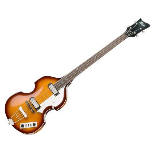  Hofner IGNITIONSB Electric Violin Bass Guitar - Rosewood Fingerboard, Sunburst Finish