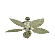 Gulf Coast Fans Venetian Tropical Ceiling Fan with Internal Light in Driftwood, 52 Inches