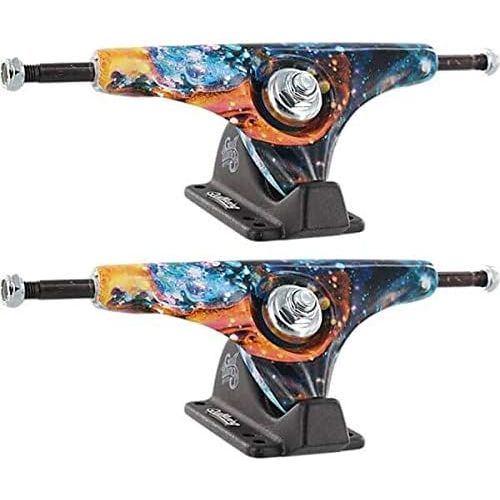  Gullwing Trucks Charger Vapor Skateboard Reverse Kingpin Trucks - 185mm Hanger 10 Axle (Set of 2)