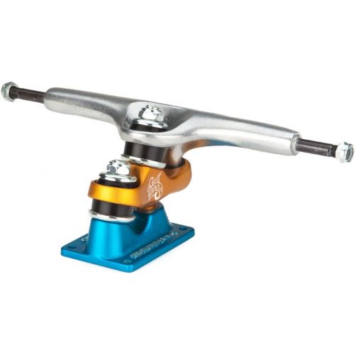  Gullwing Sidewinder II Longboard Trucks - Blue/Orange - 10.0