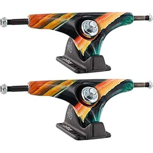  Gullwing Trucks Charger Spectrum Skateboard Reverse Kingpin Trucks - 185mm Hanger 10 Axle (Set of 2)