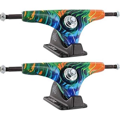  Gullwing Trucks Charger Resin Skateboard Reverse Kingpin Trucks - 159mm Hanger 9 Axle (Set of 2)