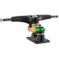 Gullwing Sidewinder II 9.0 Black/Rasta Skateboard Trucks (Set Of 2)