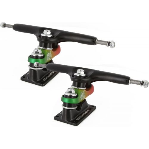  Gullwing Trucks Sidewinder II Purple Skateboard Double Kingpin Trucks - 159mm Hanger 9 Axle (Set of 2)