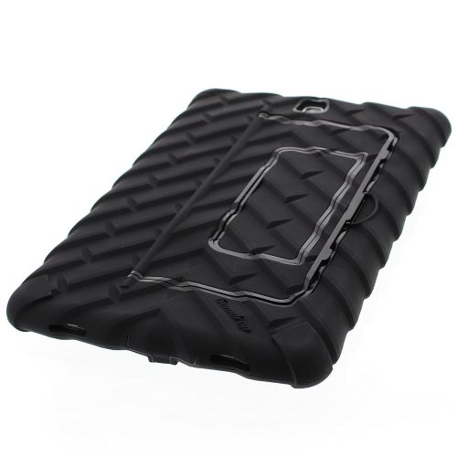  Gumdrop Cases Hideaway Stand for Samsung Galaxy Tab A 9.7 Rugged Tablet Case Shock Absorbing Cover BlackBlack SM-T550