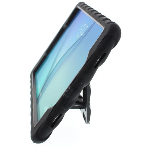  Gumdrop Cases Hideaway Stand for Samsung Galaxy Tab A 9.7 Rugged Tablet Case Shock Absorbing Cover BlackBlack SM-T550