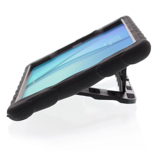  Gumdrop Cases Hideaway Stand for Samsung Galaxy Tab A 9.7 Rugged Tablet Case Shock Absorbing Cover BlackBlack SM-T550