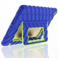Gumdrop Cases Hideaway for the NEW iPad 9.7 (6th Gen) and iPad 9.7 (5th Gen) Rugged Tablet Case - Royal BlueLime