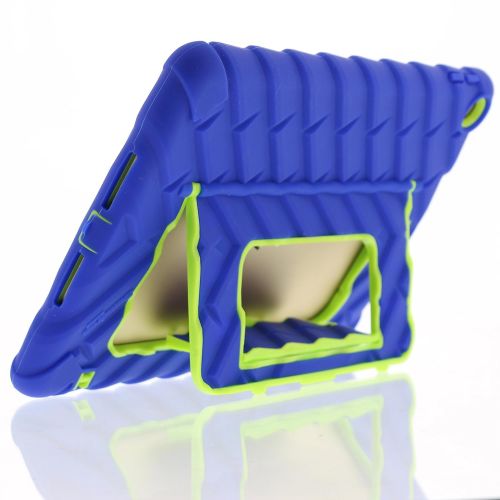  Gumdrop Cases Hideaway for the NEW iPad 9.7 (6th Gen) and iPad 9.7 (5th Gen) Rugged Tablet Case - Royal BlueLime