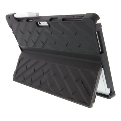  Gumdrop Cases Droptech for New Microsoft Surface Pro (2017) and Surface Pro 4 (2015) 2-in-1 Tablet Case Shock Absorbing Cover, Black