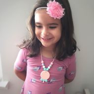 GummyChic Lollipop Necklace for Girl | Silicone Necklace | Girls Play Jewelry | Lollipop Teether | Lollipop Jewelry | Non Toxic Jewelry | Chew Beads