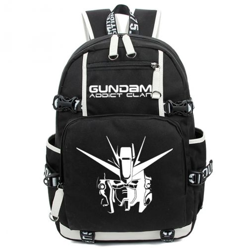  Gumstyle GUNDAM Luminous Backpack Anime Book Bag Casual School Bag