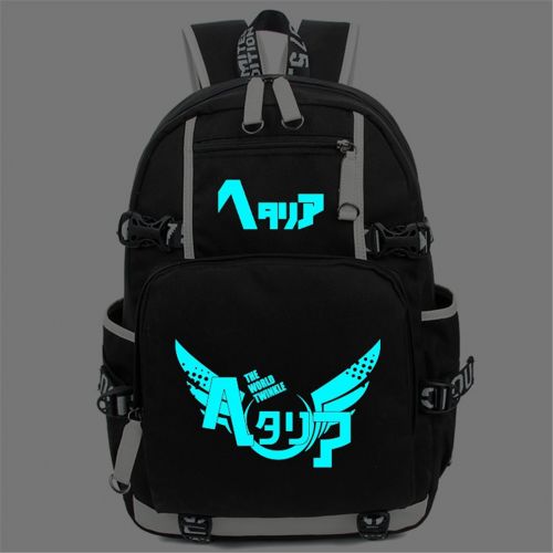  Gumstyle Hetalia Axis Powers Luminous Backpack Anime Book Bag Casual School Bag