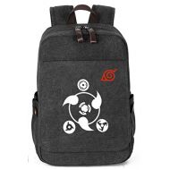 Gumstyle Naruto Vintage Canvas Book Bag Laptop Backpack Casual School Bag