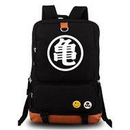 Gumstyle Anime Dragon Ball Luminous Large Capacity School Bag Cosplay Backpack Black and Blue