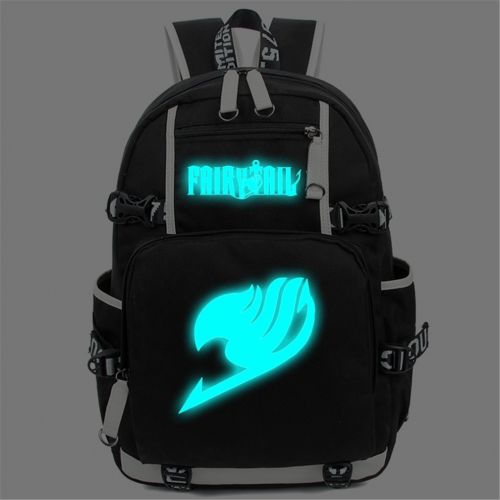  Gumstyle Fairy Tail Luminous Backpack Anime Book Bag Casual School Bag