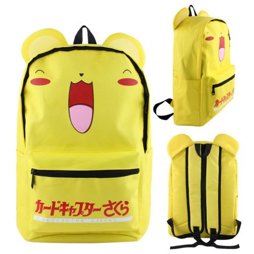  Gumstyle Anime Cosplay Canvas Backpack with Ears Rucksack Schoolbag Shoulder Bag for Boys and Girls