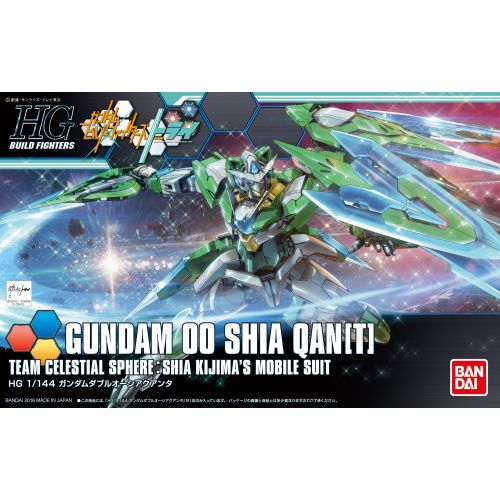 건담 Gundam Build Fighters Try 00 Shia Qan[T] (Quanta) High Grade 1:144 Scale Model Kit