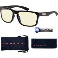 [아마존 핫딜] [아마존핫딜]By Gunnar Optiks Gaming Glasses | Blue Light Blocking Glasses | Intercept/Onyx by Gunnar | 65% Blue Light Protection, 100% UV Light, Anti-Reflective To Protect & Reduce Eye Strain & Dryness