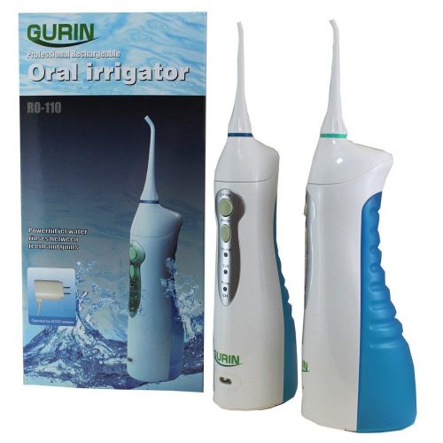  Gurin Professional Rechargeable Oral Irrigator Water Flosser with High Capacity Water Tank