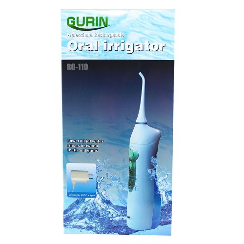  Gurin Professional Rechargeable Oral Irrigator Water Flosser with High Capacity Water Tank