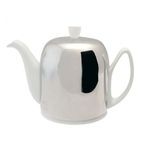  Salam White 8 Cup Teapot, by Guy Degrenne - 44oz.