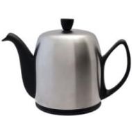Salam Black Mat 8 Cup Teapot by Guy Degrenne