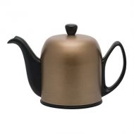 Guy Degrenne - Salam Black 6 Cup Teapot with Copper Cover, 33.8oz.