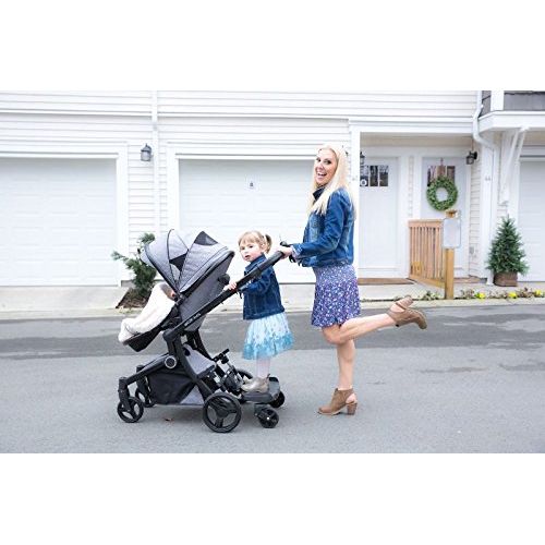  Guzzie+Guss guzzie+Guss Hitch Ride-On Stroller Board, Black