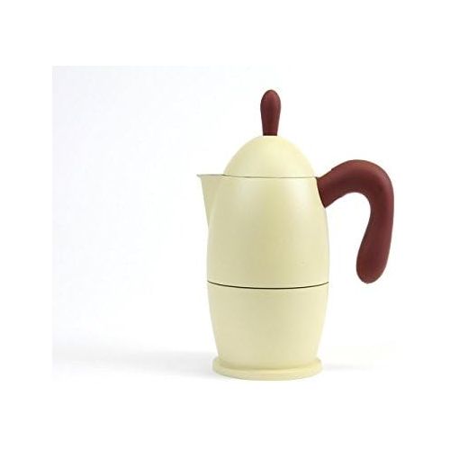  [아마존베스트]Guzzini Zaza Coffee Maker 3Cup, Acrylic, Yellow, 0.1X 0.1X 0.1cm