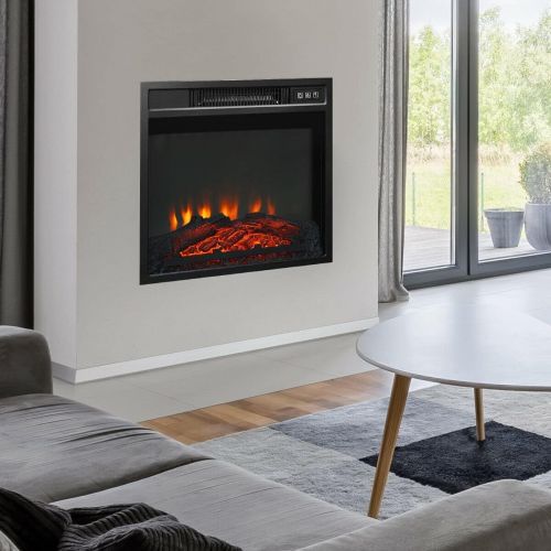  GXP 18 Electric Fireplace Freestanding &Wall-Mounted Heater Log Flame Remote 1400W