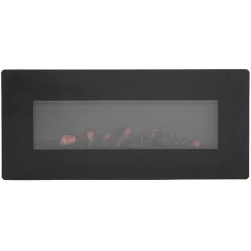  GXP 42 Inch 1400W Wall Hanging Fireplace Fake Wood Heating Wire with Remote Control
