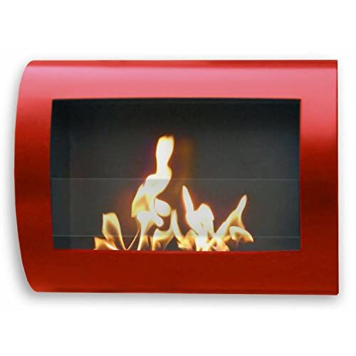  GXP Firepalce - Red Model, Wall Mount Bio-Ethanol Fireplace