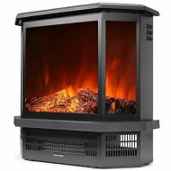 GXP Protable Electric Fireplace Stove Heater Realistic Adjustable 3D Flame Effects