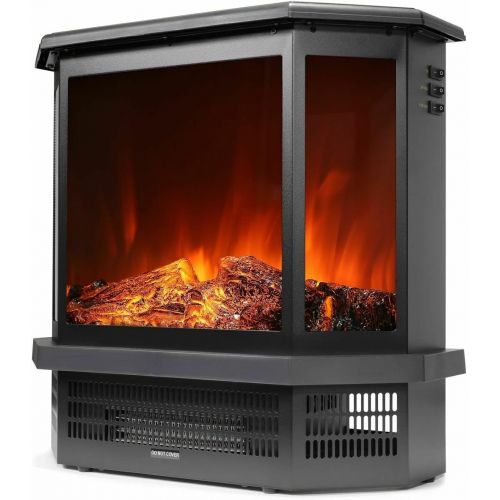  GXP Protable Electric Fireplace Stove Heater Realistic Adjustable 3D Flame Effects