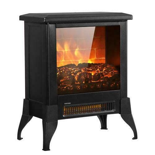  GXP 14 Electric Fireplace Space Stove Heater Freestanding with Realistic Flame 2021