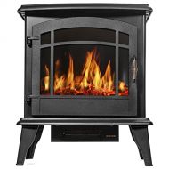 GXP 1500W Electric Fireplace Freestanding Heater Wood Fire Flame Adjustable Stove