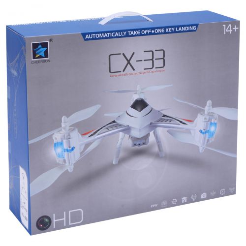  Gymax Gyro RC Quadcopter FPV W LED Light &HD Camera