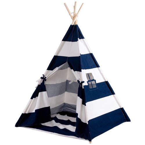  Gymax Portable Play Tent Teepee Children Playhouse Sleeping Dome wCarry Bag