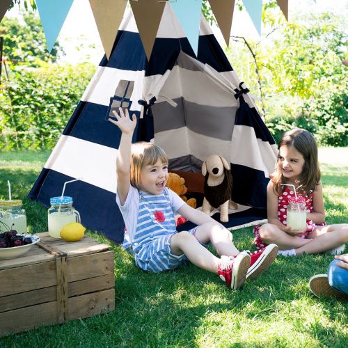  Gymax Portable Play Tent Teepee Children Playhouse Sleeping Dome wCarry Bag