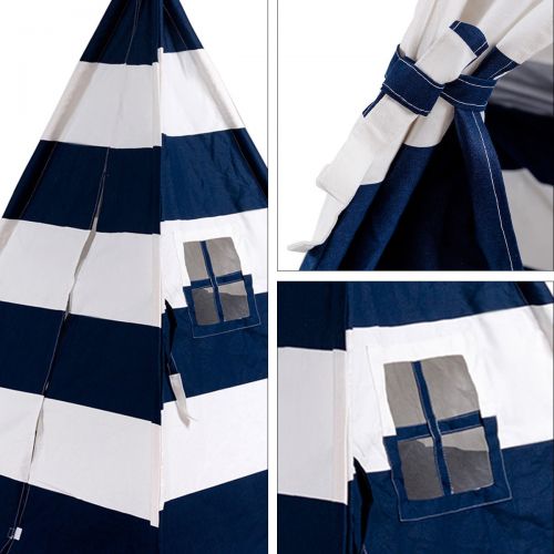  Gymax Portable Play Tent Teepee Children Playhouse Sleeping Dome wCarry Bag