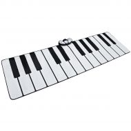 Gymax 24 Key Gigantic Piano Keyboard Dance Playmat w/ 9 Instrument Settings&MP3 Cable