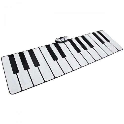  Gymax 24 Key Gigantic Piano Keyboard Dance Playmat w/ 9 Instrument Settings&MP3 Cable