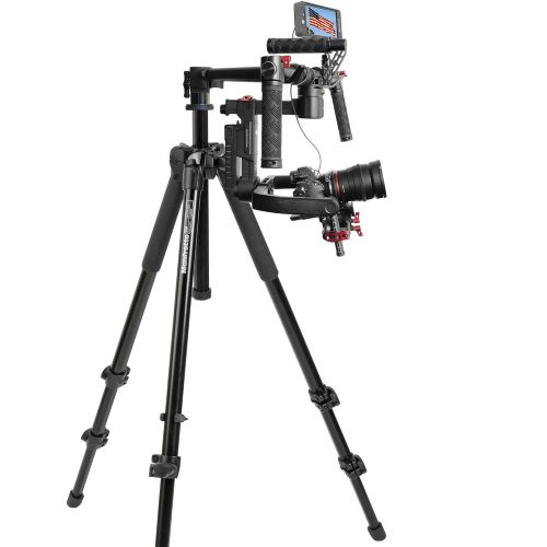  GyroVu Tuning Stand Tripod Adaptor with Folding ARMS for DJI RoninRonin-MMX, Freefly Movi Designed to be Mounted on Tripod to Make stabilizers Adjustment Procedure Quick and Easy