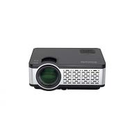 Mini Portable Projector, Gzunelic 5500 Lumens LED LCD proyector Native 1280 x 800 Support 1080P HD Video Built in HiFi Speakers with HDMI USB AV VGA Audio Interfaces Ideal for Home