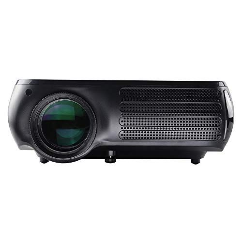  Native 1080P Smart Projector - Gzunelic 8000 Lumens Android Wi-Fi Bluetooth Projector, ±50° 4D Keystone Correction, X/Y Zoom, 10000:1 Contrast, LED Video Proyector Wireless Mirror