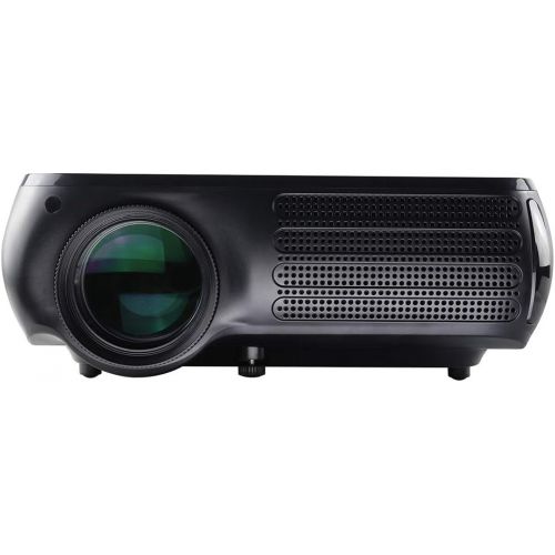  Native 1080P Smart Projector - Gzunelic 8000 Lumens Android Wi-Fi Bluetooth Projector, ±50° 4D Keystone Correction, X/Y Zoom, 10000:1 Contrast, LED Video Proyector Wireless Mirror