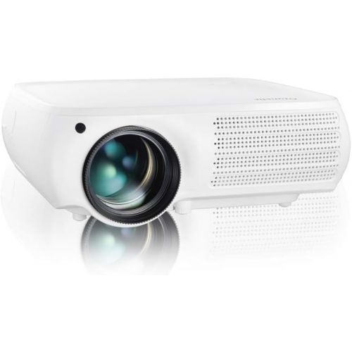  Gzunelic Real 9500 lumens Real Native 1080p LED Video Projector ± 50° 4D Keystone X / Y Zoom 10000:1 Contrast Full HD Home Theater LCD Proyector Built in HI-FI Stereo Sound Box