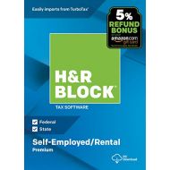 H&R Block Tax Software Premium 2018 with 5% Refund Bonus Offer [Amazon Exclusive] [PC Download]